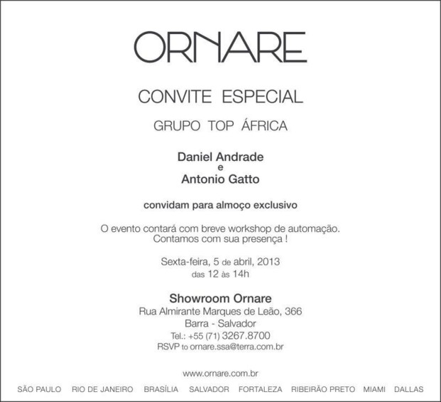 Convite Ornare