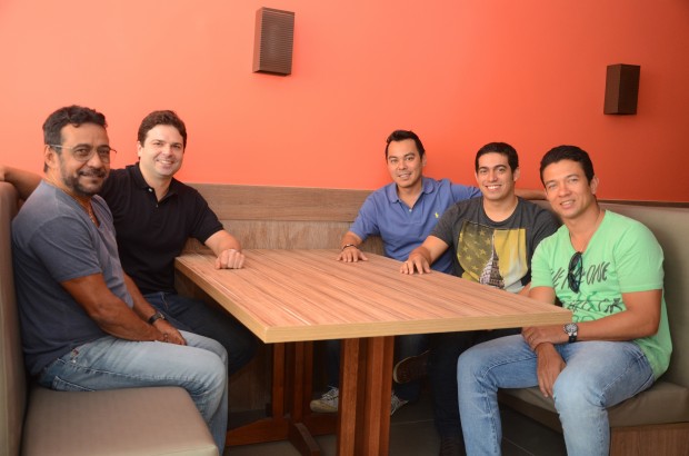 Rey Gramacho, Anselmo Júnior, Marcelo Fugita, Shanon Gramacho e Luiz Mendes - Crédito - Binho Fotografia