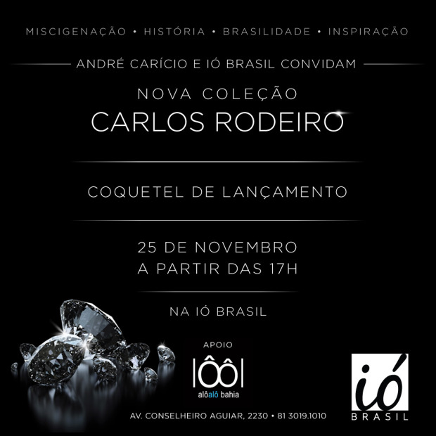 Convite - Carlos Rodeiro e Io Brasil